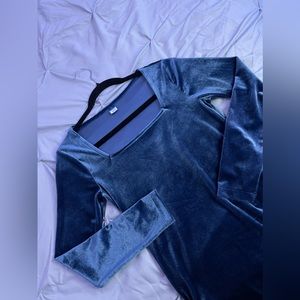 Old Navy Velvet Bodysuit